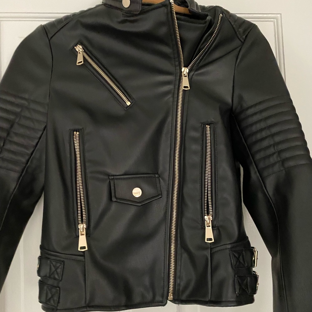 Zara Faux leather jacket